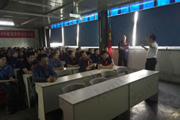 華謀咨詢?yōu)槟常ㄆ湫袠I(yè)）公司進行全員6S基礎(chǔ)知識培訓(xùn)